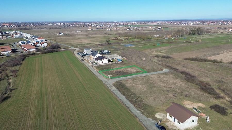 Moșnița Nouă: teren SAD 717 mp pe colț | P+2E+M | 61 €/mp - 2