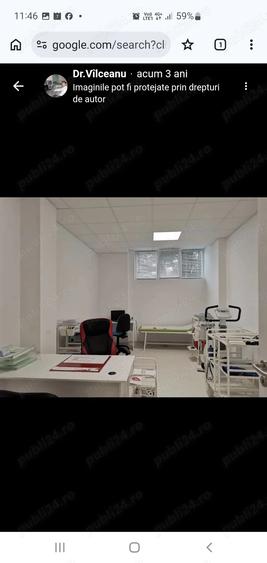Cabinet(e) medical(e) spatiu comercial medical 20-400 mp, Ciuperca 1Mai, mobilat, utilat, CT - 2