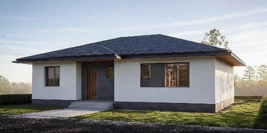 Casa individuala la cheie, teren 525mp - 1