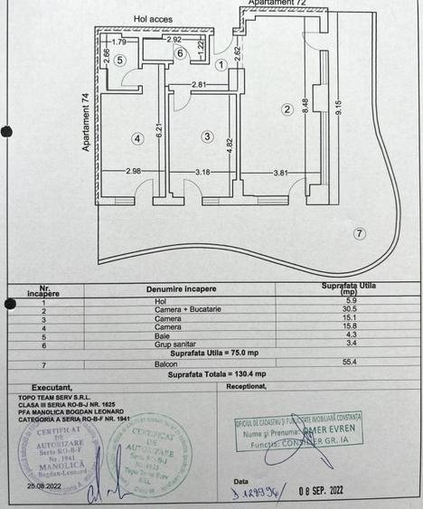 Casa Del Mar/ 3 camere si loc de parcare privat - 13