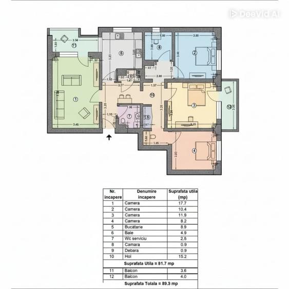 Tineretului, Lumea Copiilor | 4 Camere Decomandat | 2 Bai | 2 Balcoane - 1