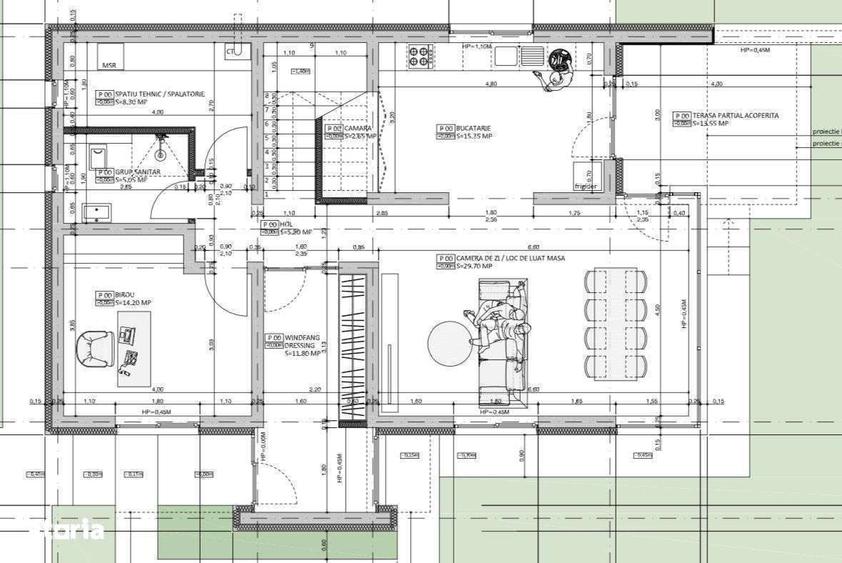 Vand CASA,VILA Noua P+1E 241,5Mp construit zona centrala BREAZA - 15