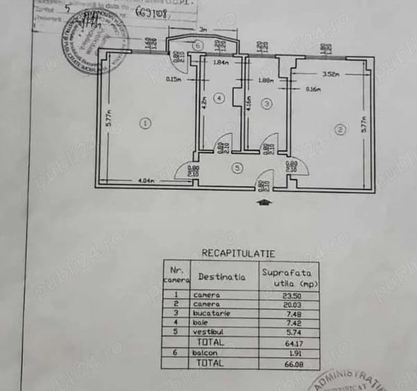 Apartament 2 camere, recent renovat - 9