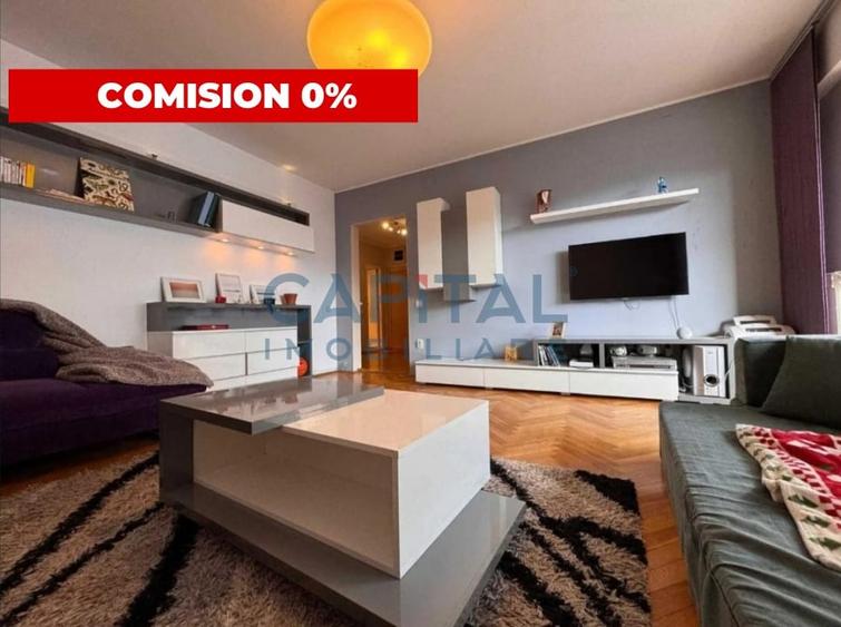 Fara comision! 3 camere 89 mp, 2 bai, 2 logii, renovat, zona Platinia, Manastur - 1