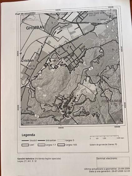propunem spre vanzare  teren 5200 mp pasune intravilan Brasov - 3