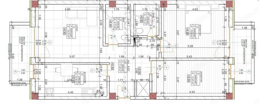 Soarelui Braytim | Proiect Nou | Apartamente S.A.D.-uri | Lift | Parcare Sub - 9