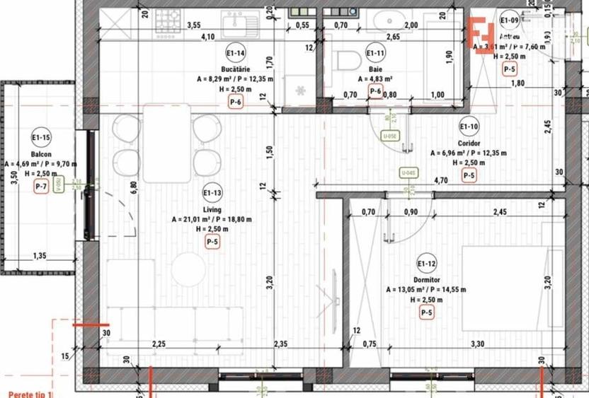 Apartament cu 2 camere si gradina de 140 mp - Mosnita - 3