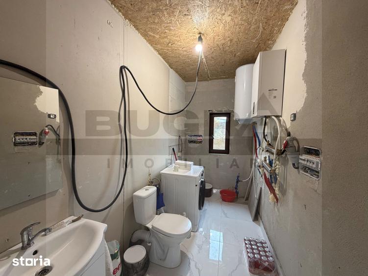 Casă cu 4 camere cu Teren 1000 Mp în Gârbău