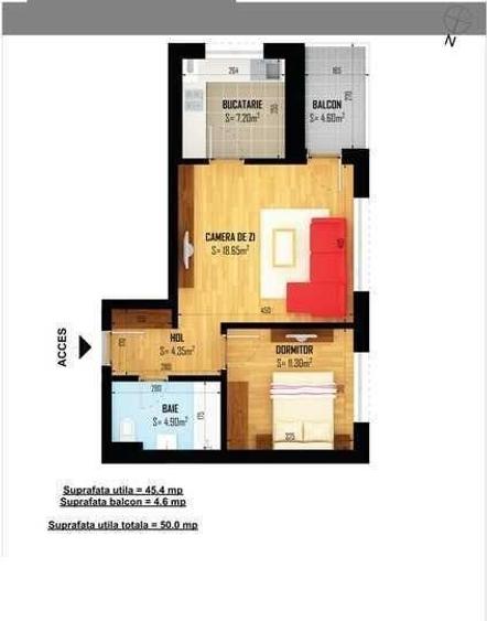 Apartament 2 camere Grozavesti - 1