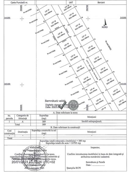 VÂND 10 LOTURI DE TEREN INTRAVILAN ÎN BERCENI - STR. MIORIȚA - Comuna Berceni - 4