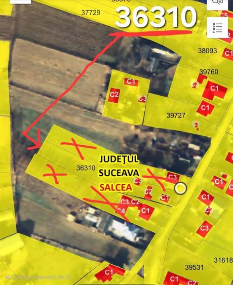 Vand 13,5 ari teren Plopeni-Suceava - 1