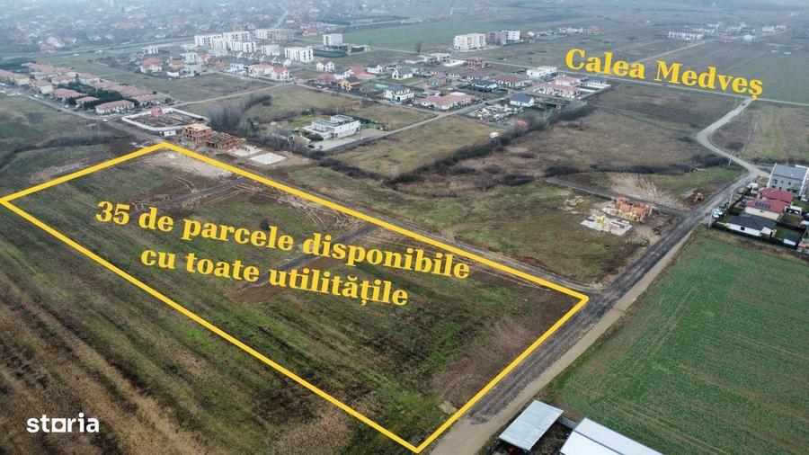 Comision 0% Parcele teren cu toate utilitatile si asfalt - Mosnita - 2