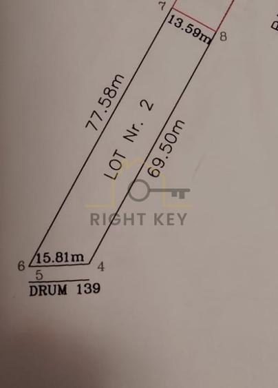 Teren intravilan, 1535mp, Comision 0%! - 2