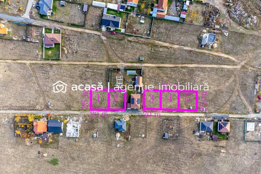 OFERTA DE PRIMAVARA - 65.000 € | 5 parcele  | cartier nou în Mândruloc - 3
