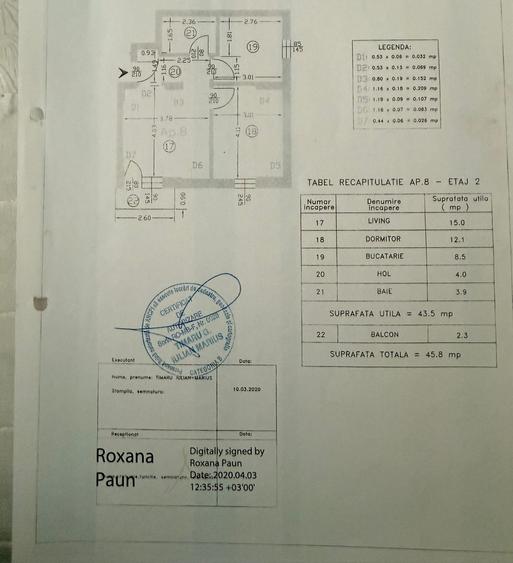 Apartament 2 camere, mobilat-Militari Residence – Str.Salcâmilor-Mutare imediata - 10