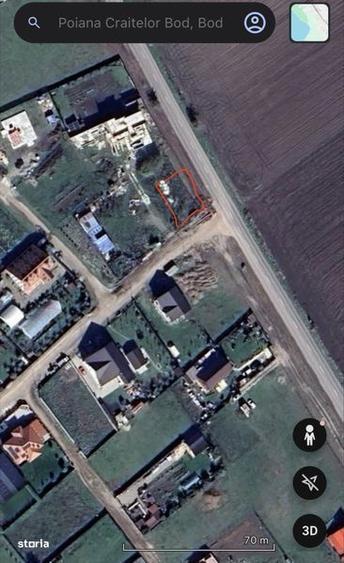 Teren cu utilitati complete Bod, Poiana Craitelor - 1