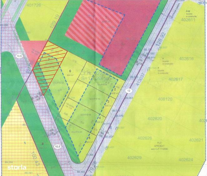 Parcela teren Mosnita - Zona Kaufland - 1