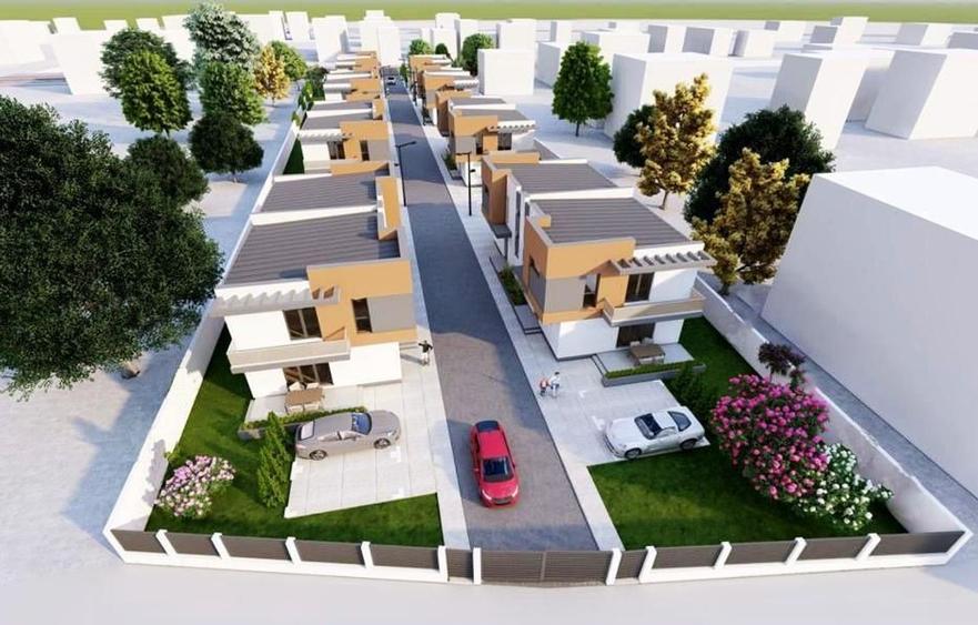 Teren 4822 mp | cu AUTORIZATIE DE CONSTRUIRE pentru 15 vile - 4