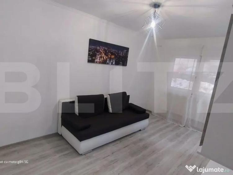 Garsoniera recent renovata - 24 mp, parter - 4