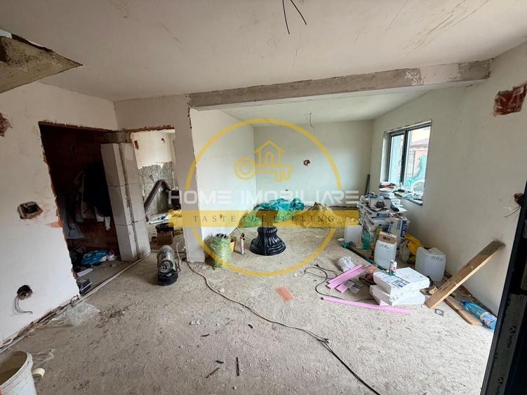 Duplex fără perete comun | 4 camere | 100 mp utili | 300 mp teren | Lunca Cetățu - 13