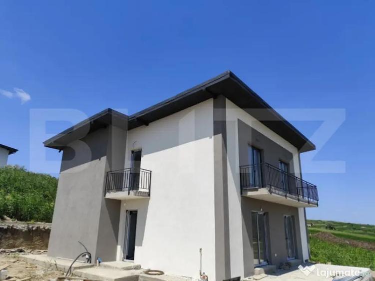 Casa de vanzare 4 camere, 109 mp, 450 mp teren,Valea Lupului - 1