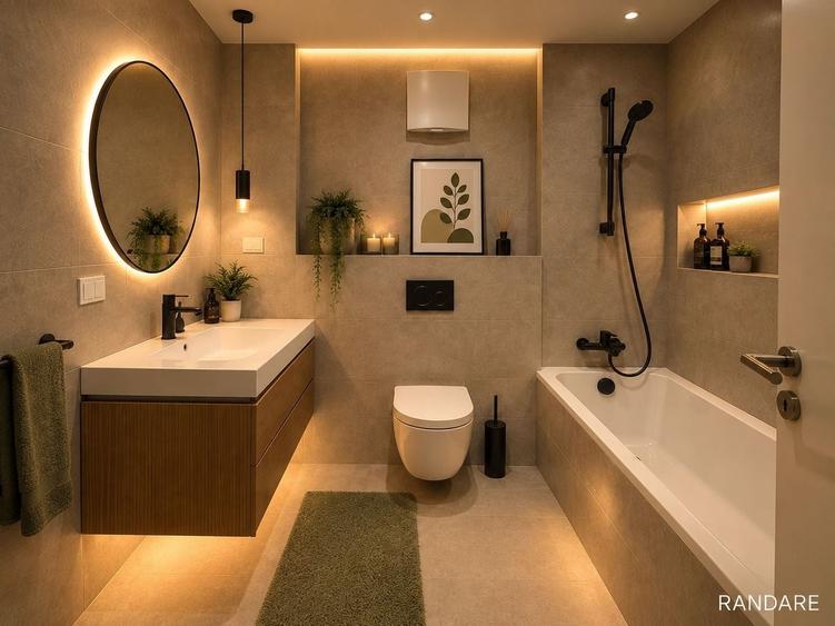 Apartament cu 2 camere semidecomandat în Dâmbul Rotund