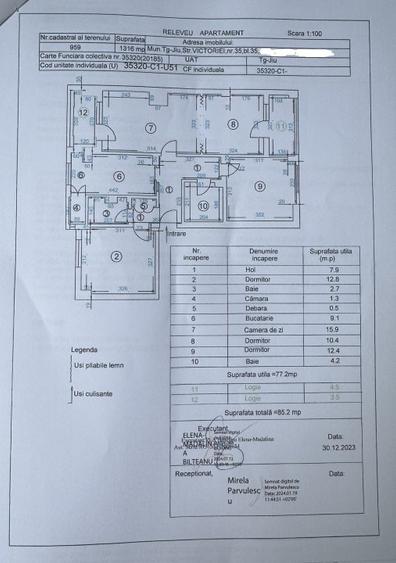 Apartament 4 camere decomandat zona centrala direct proprietar - 2