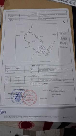 Vand teren dambavocioara 1990 mp - 1