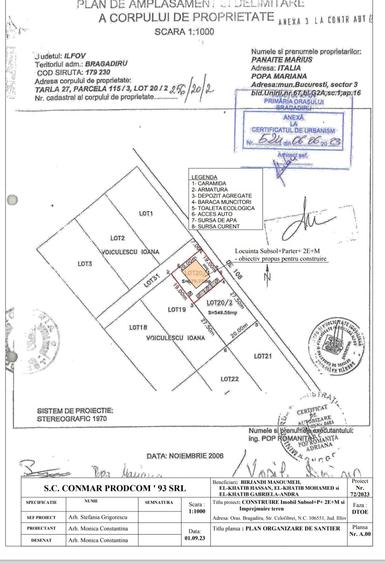 Vanzare Teren Bragadiru Celofibrei Stradal - 4