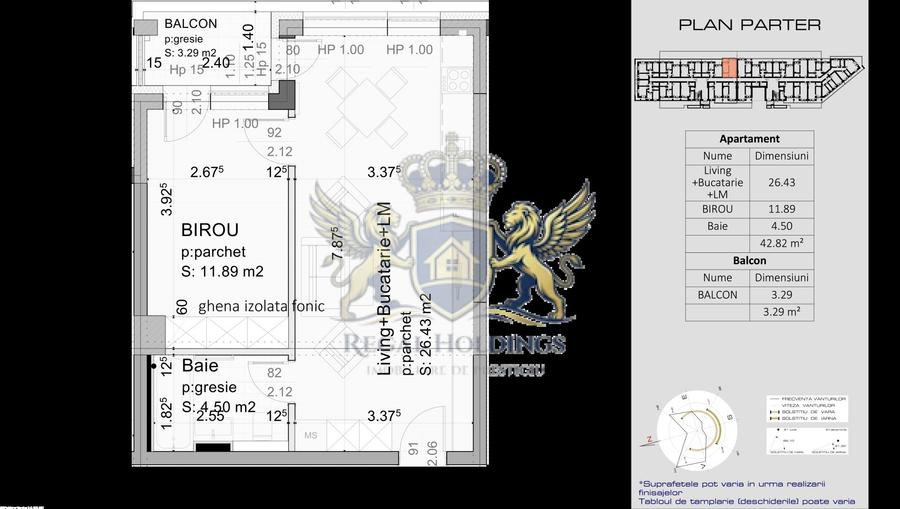 Apartament 2 Camere Tip Studio, 46 Mp, 13 Decembrie- Mall Coresi - 8