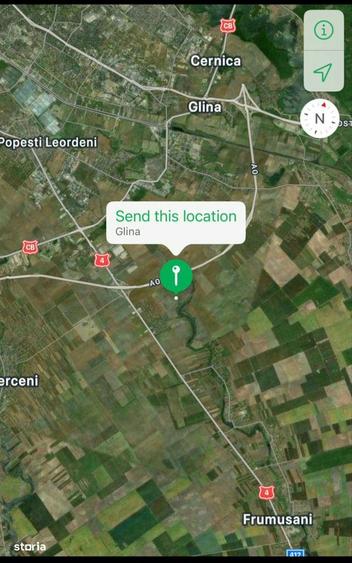 Teren Allegria, intravilan, ?oseaua Oltenitei, A0, Popesti - Glina - 3