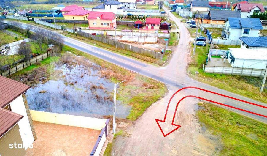 RAR! Ghercesti, Primarie: teren PERFECT, intravilan P+2, utilitati, - 5