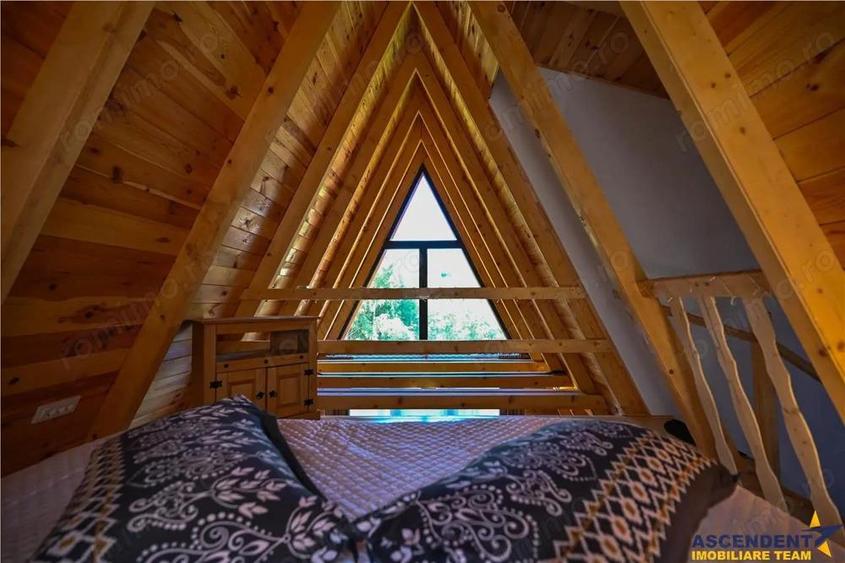 Ansamblu case A Frame cu vedere la Piatra Craiului Moieciu, Brasov - 1