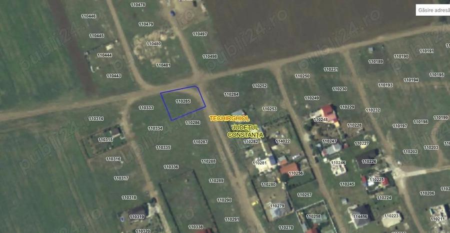 COMISION 0% - Teren 505mp Techirghiol Proiect Casa P+1 - Deschidere 2 Strazi - 3