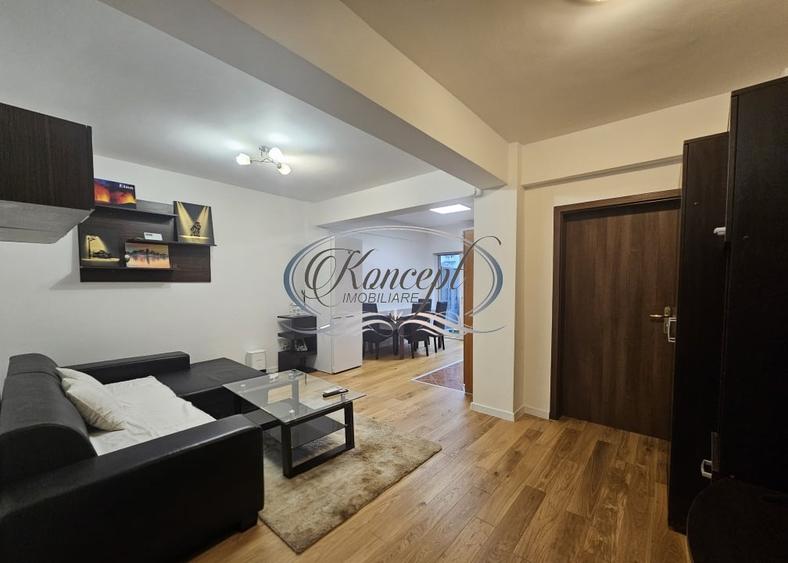 Apartament cu 2 camere semidecomandat, mobilat în Bună Ziua