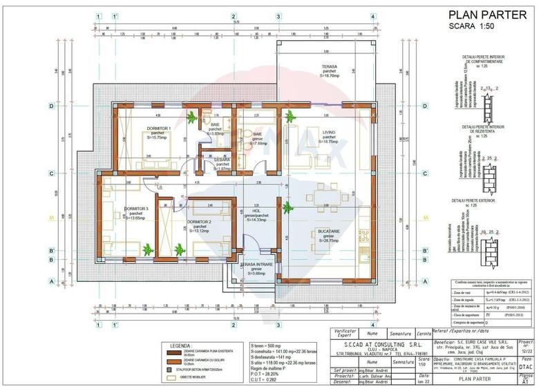 Casă cu 4 camere cu Teren 750 Mp în Jucu