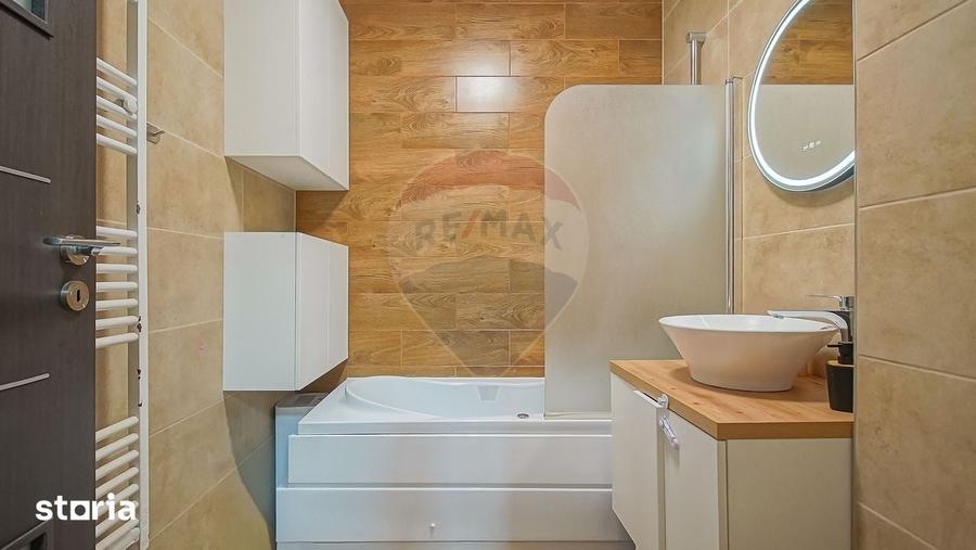 Apartament cu 2 camere decomandat în Sânpetru