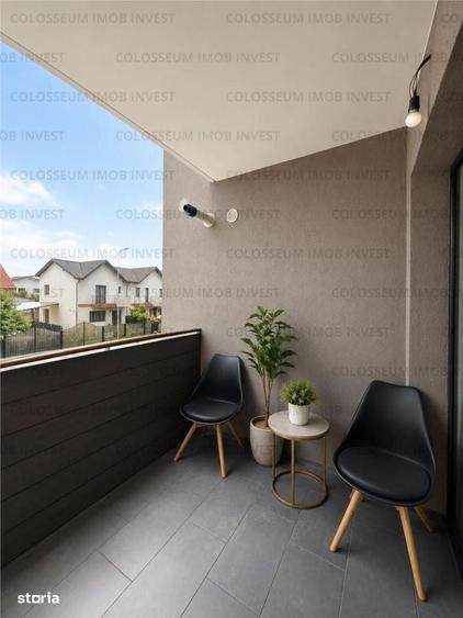 Apartament cu 2 camere decomandat, mobilat în Sânpetru
