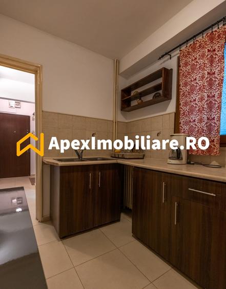 Apartament cu 2 camere decomandat, mobilat în Giurgiului
