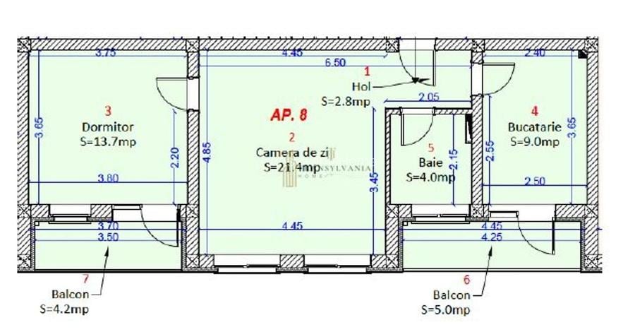 Apartament 2 camere decomandat- Zona Shopping City