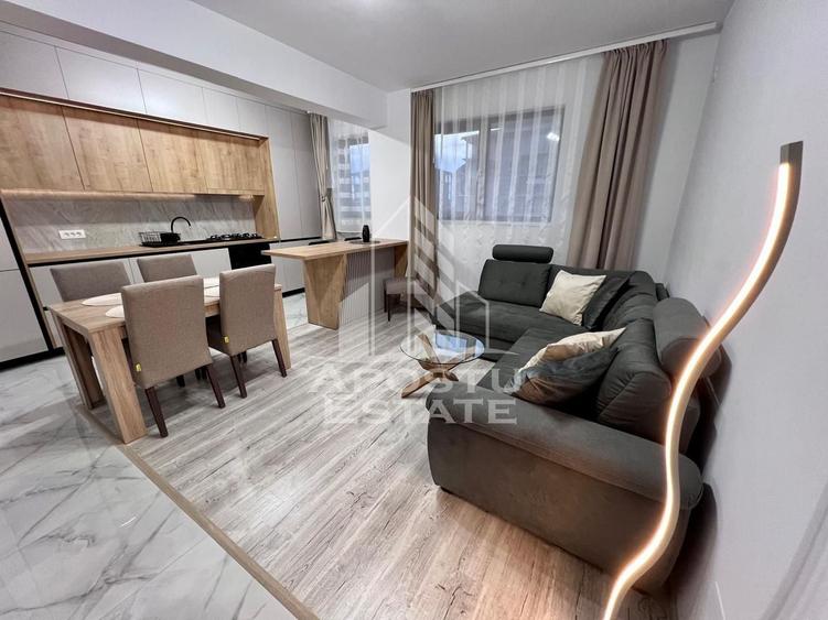 Apartament de inchiriat, 2 camere, AC, loc de parcare, Giroc, Timis - 2