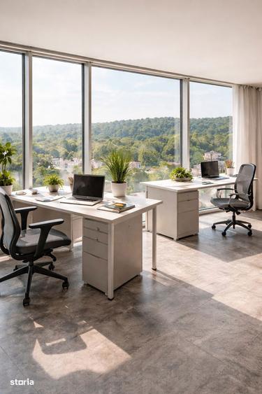 Spa?iu de birou open space - cartier Grigorescu - 1