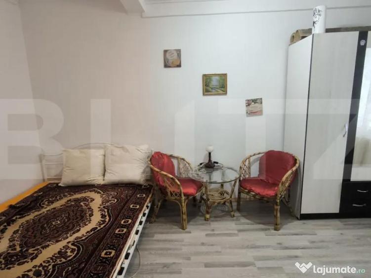 Garsoniera de inchiriat, 25mp, etaj 1, zona Burdujeni Gara. - 1