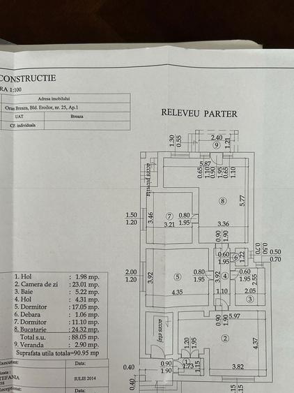 Apartament in vila zona centrala Breaza - 8