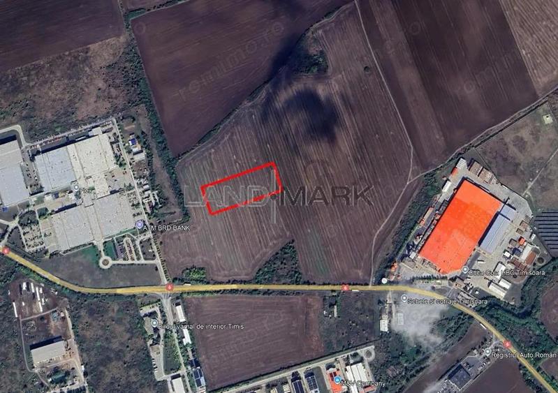 Teren INDUSTRIAL cu PUZ de vanzare pe Calea Torontalului - 1