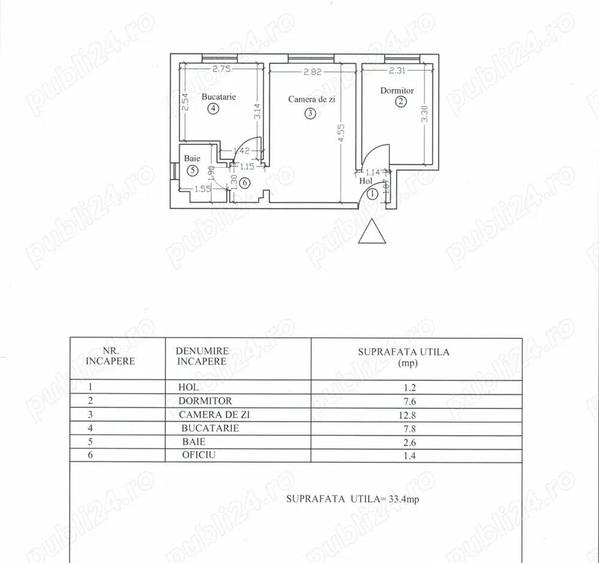 De vanzare Apartament 2 camere, confort 3A Zona Vest (Infra?irii), Ploie?ti