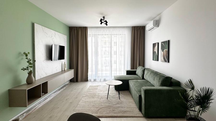 Apartament cu 2 camere decomandat, mobilat în Băneasa Apartament cu 2 camere decomandat, mobilat în Băneasa