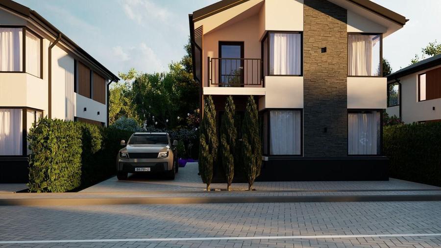 Casa individuala constructie noua la cheie in Ghimbav pret 250000euro - 1