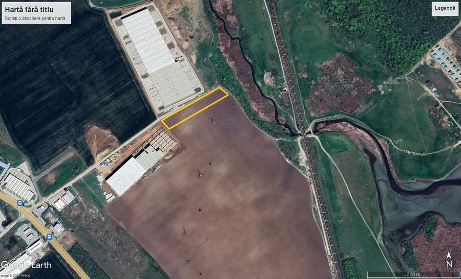 Teren Construcții intravilan de 9231 mp, în Nord