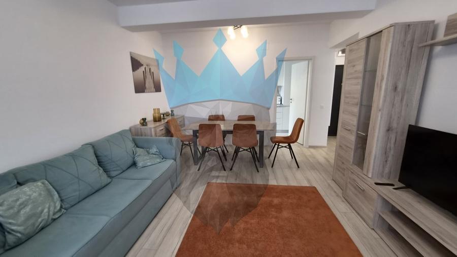 Apartament cu 2 camere semidecomandat, mobilat în Uverturii — fotografia 1